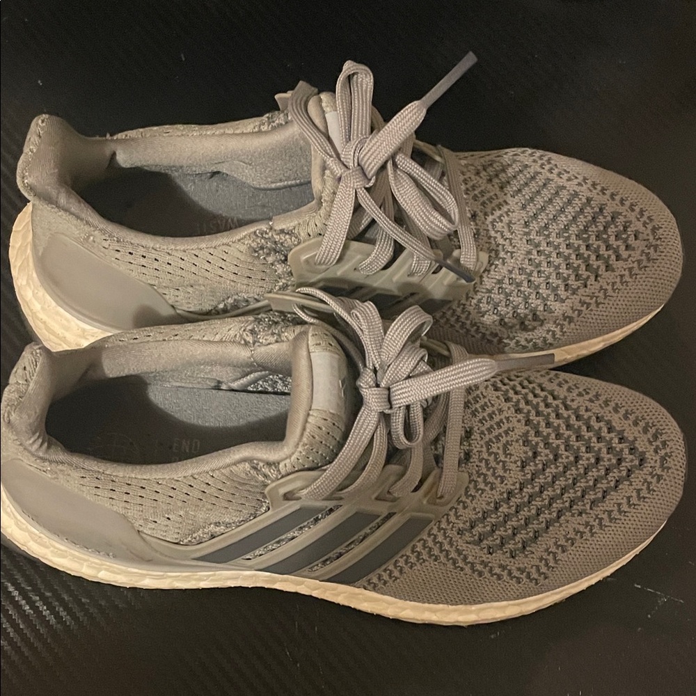 Adidas Ultra Boost Gray Running Shoes